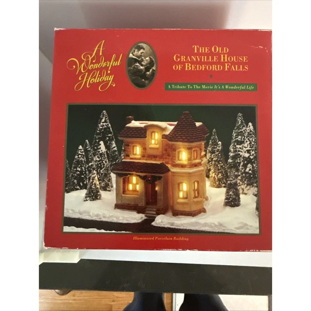 'It's a Wonderful Life' Holiday Village 1997 - Bedford Falls House certified